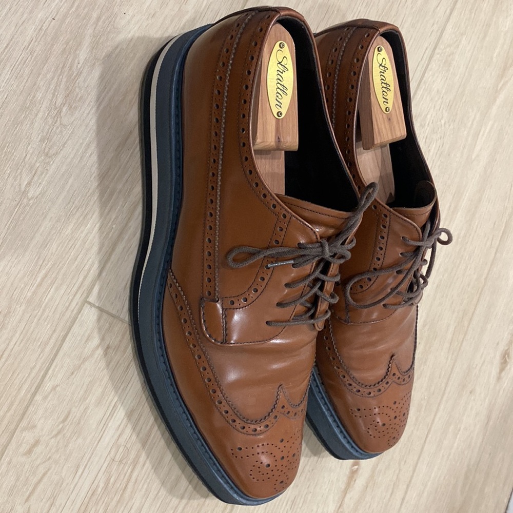 Authentic Prada Oxford Shoes - Picture 2 of 5